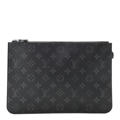 Louis Vuitton Monogram Eclipse Fragment Cabas Light Pochette 1 of 8