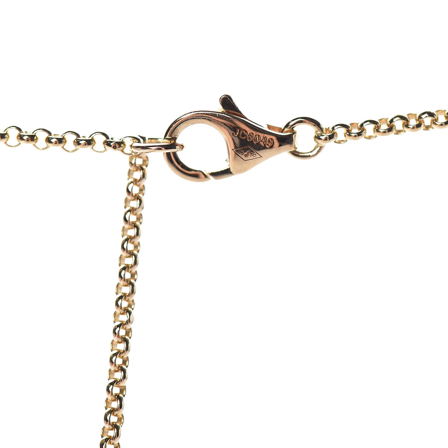 18K Yellow Gold Entrelaces Pendant Necklace