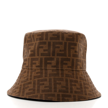 Fendi Technical Fabric FF Bucket Hat M Tobacco 3 of 8