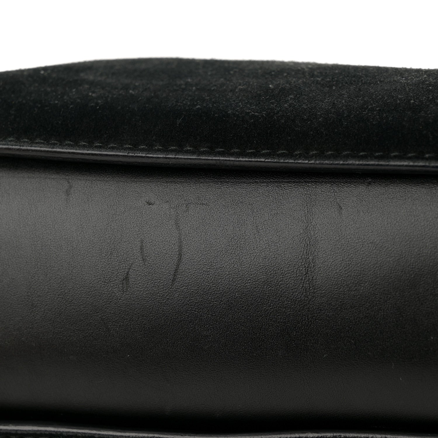 Gucci Suede Logo Hobo Bag Black 11 of 16