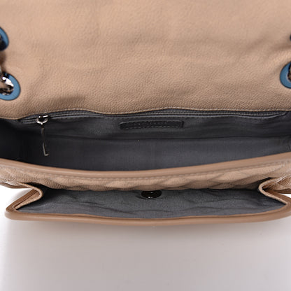 Chanel Caviar Quilted Medium French Riviera Flap Beige 5 of 15