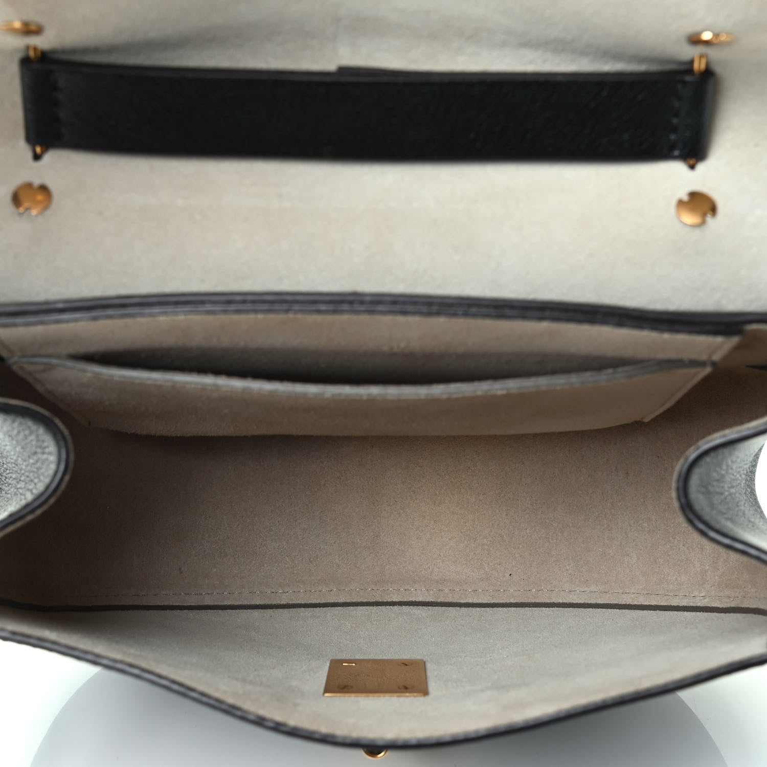 Chloe Goatskin Drew Shoulder Bag Black 4 of 4