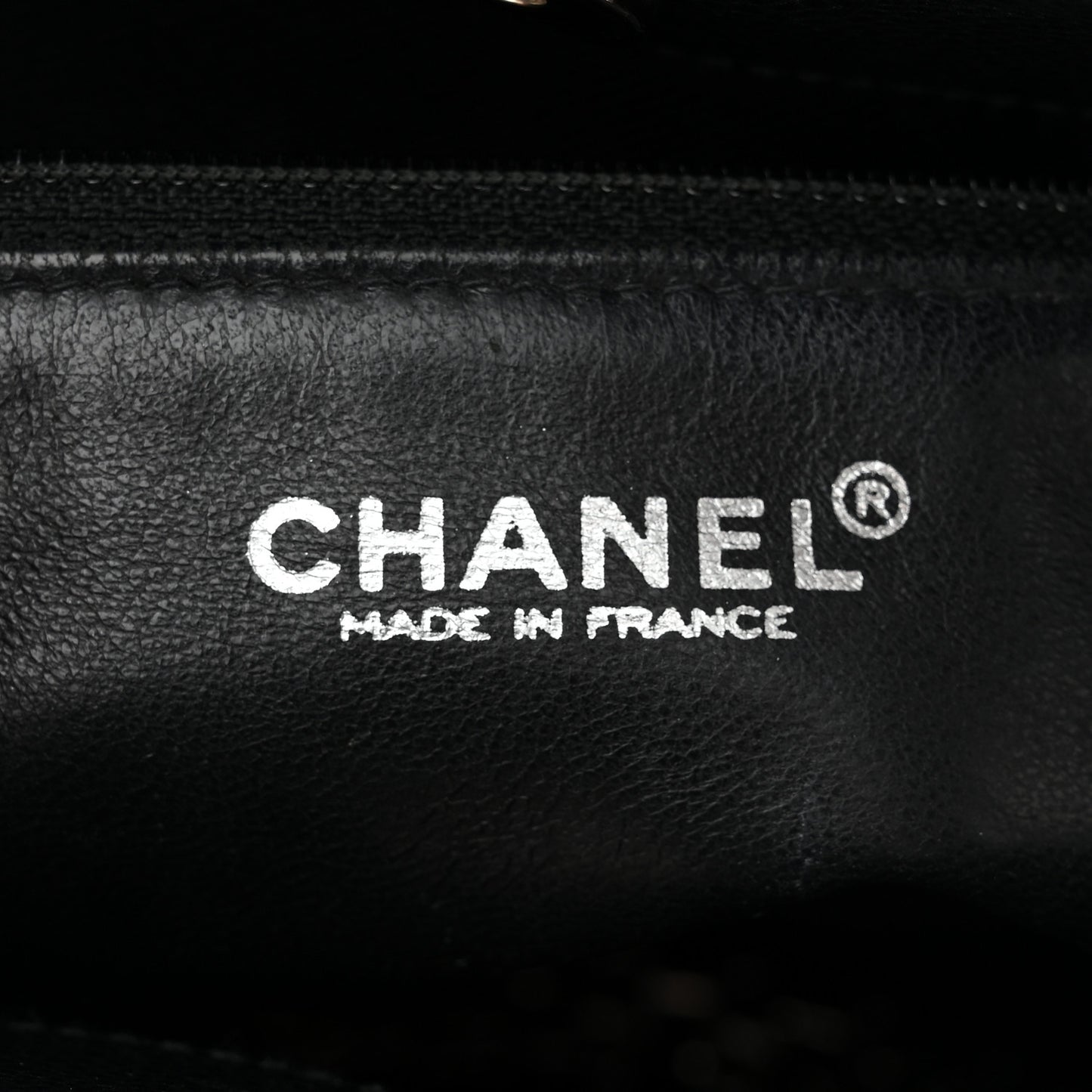 Grained Calfskin Bijoux Chain Shoulder Bag Black