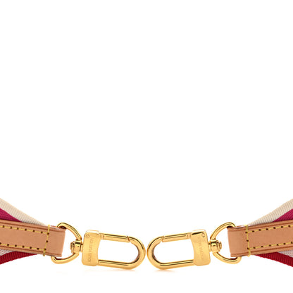 Louis Vuitton Jacquard Speedy Bandouliere 20 Shoulder Strap Fuchsia 4 of 6
