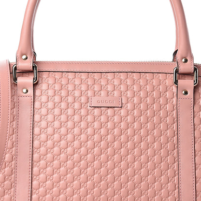 Gucci Soft Microguccissima Large Dome Satchel Soft Pink 10 of 10
