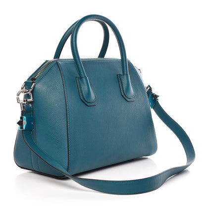 Givenchy Sugar Goatskin Small Antigona Ocean Blue 4 of 10