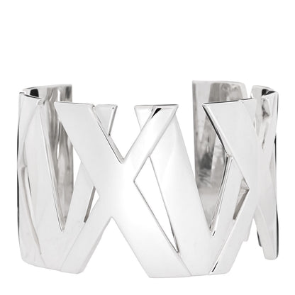 Tiffany Sterling Silver Wide Atlas Cuff Bracelet 1 of 5