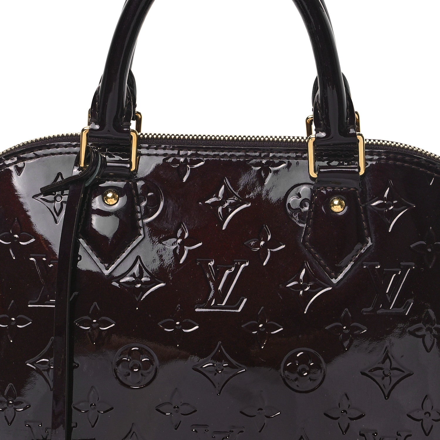 Louis Vuitton Vernis Alma PM Amarante 7 of 11