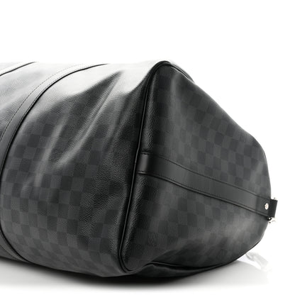 Louis Vuitton Damier Graphite Keepall Bandouliere 55 8 of 10