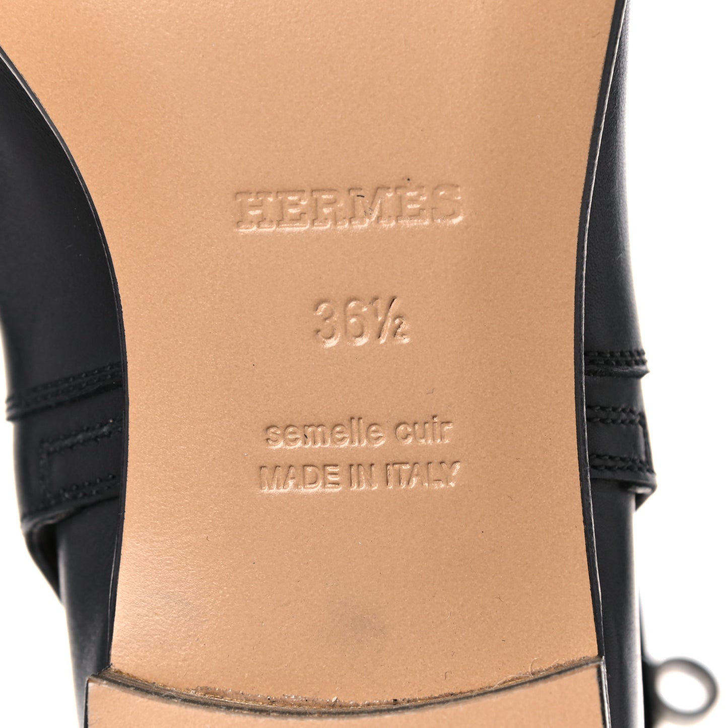 Calfskin Neo Low Boots 36.5 Black