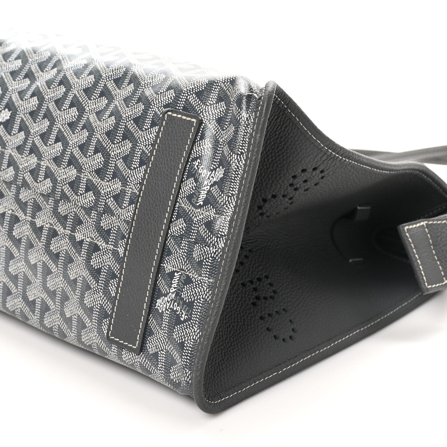Goyard Goyardine Sac Hardy Pet Carrier PM Grey 10 of 11