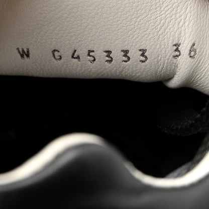 Chanel Calfskin CC Sneakers 36 Black 9 of 9