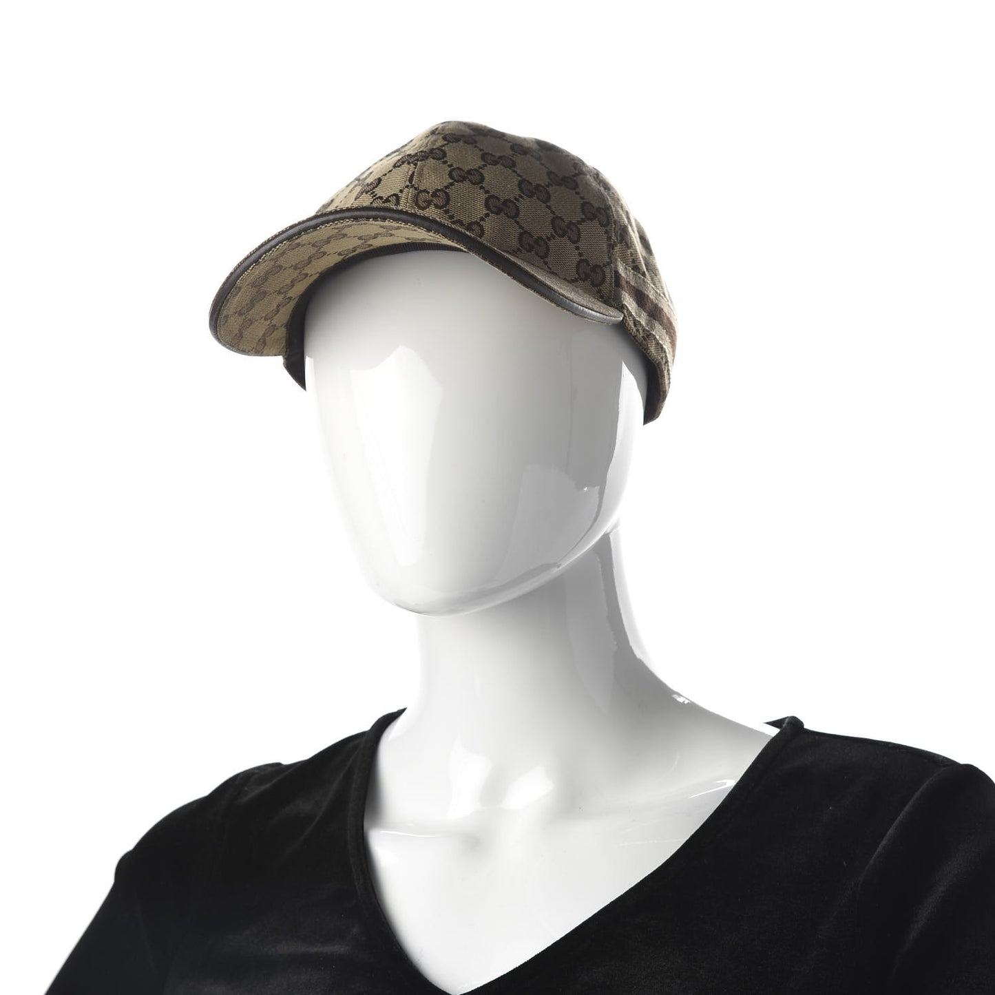 Monogram Web Baseball Hat S Beige