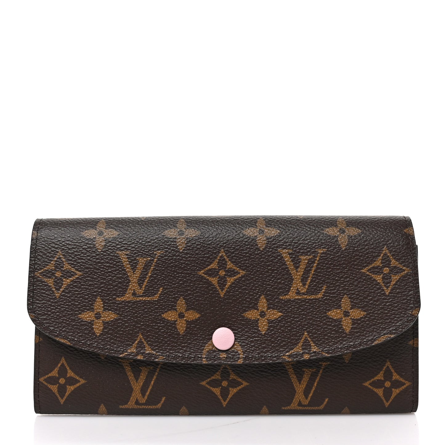 Monogram Emilie Wallet Rose Ballerine