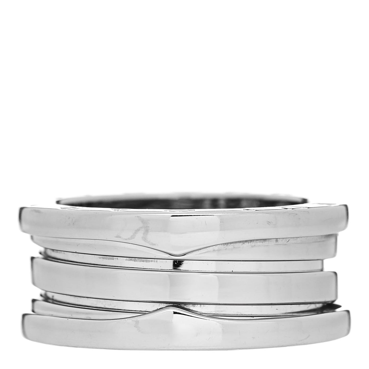 18K White Gold B.Zero1 Three-Band Ring 53 6.25