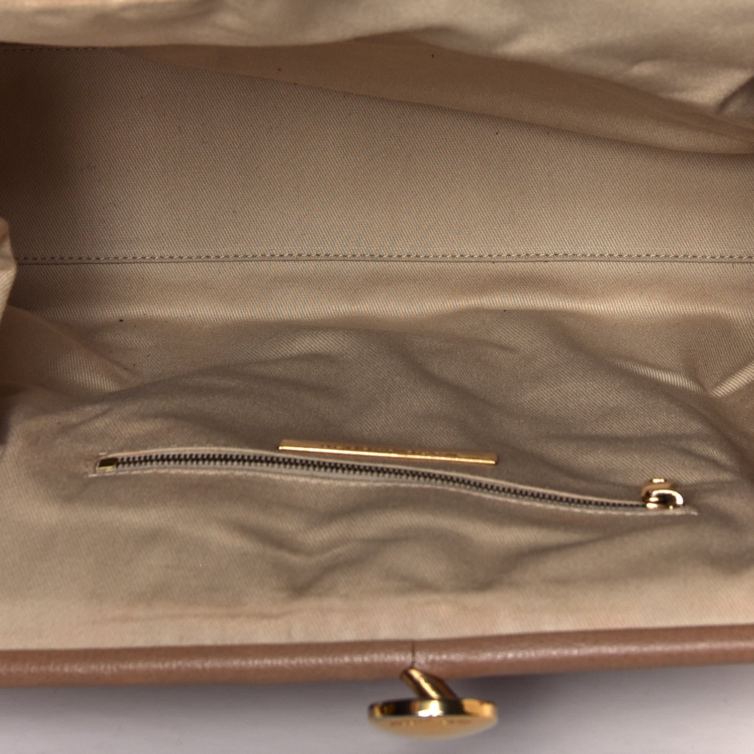 Marc Jacobs Calfskin Quilted Stam Beige 4 of 6