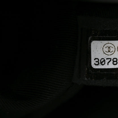 Chanel Crumpled Calfskin Medium Chain All Over Flap Black 7 of 10