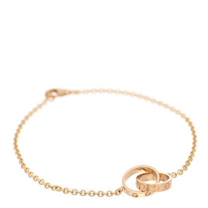 Cartier 18K Yellow Gold Interlocking LOVE Bracelet 1 of 5