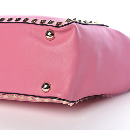 Valentino Garavani Vitello Small Rockstud Tote Ninphea 9 of 11