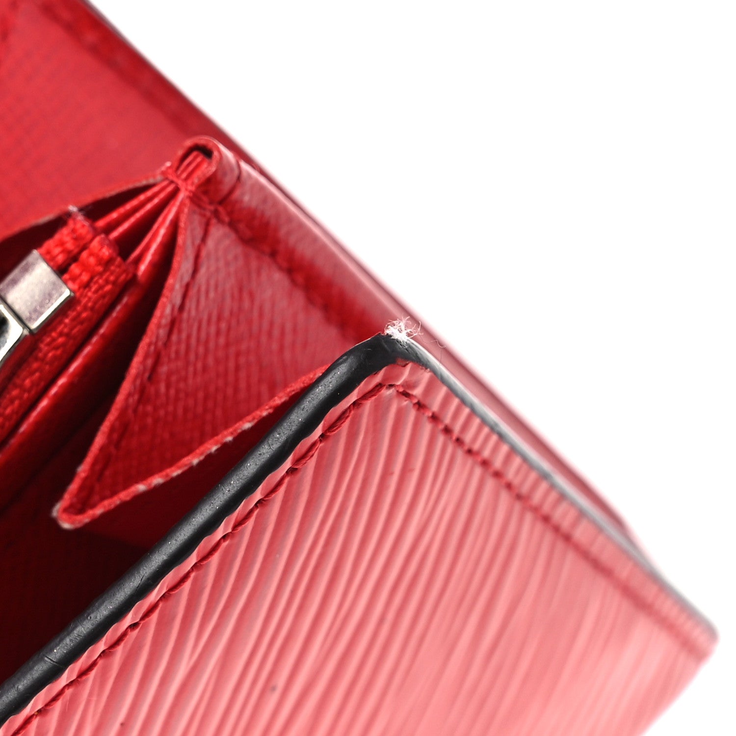 Louis Vuitton Epi Twist Wallet Coquelicot 11 of 13