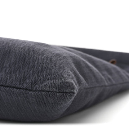 Hermes Canvas Swift Aline Grooming Bag Navy 10 of 11