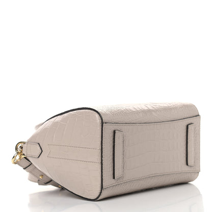 Givenchy Calfskin Crocodile Embossed Mini Antigona Dune 4 of 9