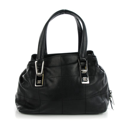 Chanel Caviar Square Stitched Medium Tote Black 1 of 6