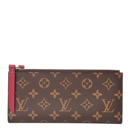 Louis Vuitton Monogram Adele Wallet Fuchsia 1 of 10