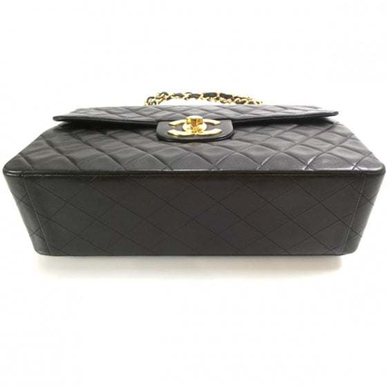 Chanel Lambskin XL Jumbo Flap Black 4 of 14
