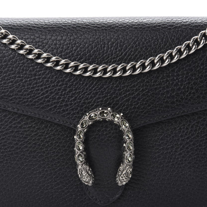 Gucci Calfskin Mini Dionysus Chain Wallet Black 10 of 11