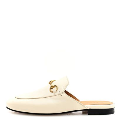 Gucci Malaga Kid Womens Princetown Slippers 37 Mystic White 1 of 8