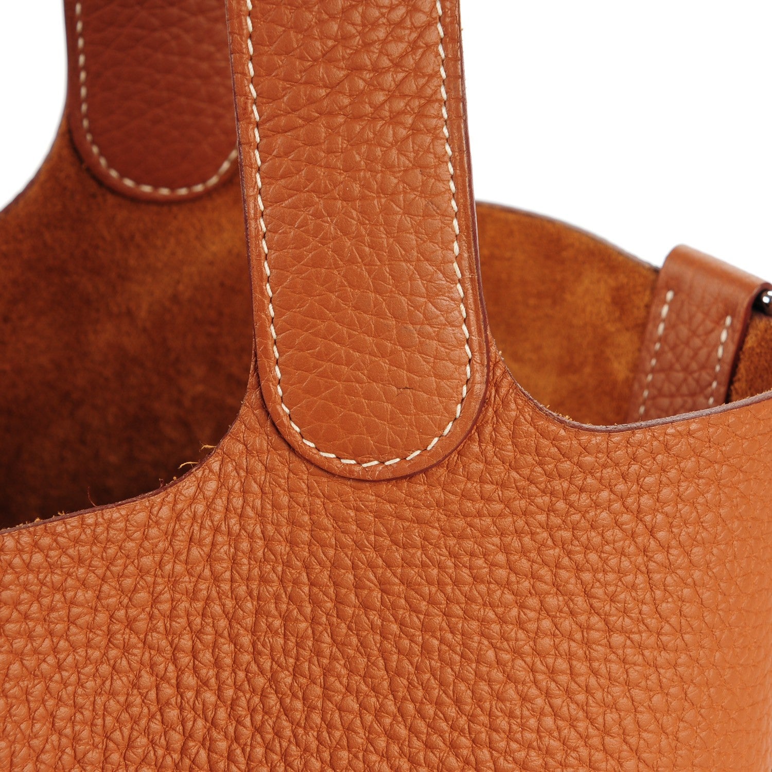 Hermes Taurillon Clemence Picotin Lock 26 GM Gold 8 of 10