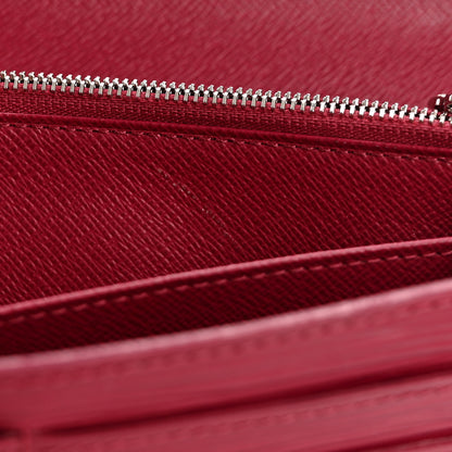 Louis Vuitton Epi Sarah Wallet NM Fuchsia 6 of 9