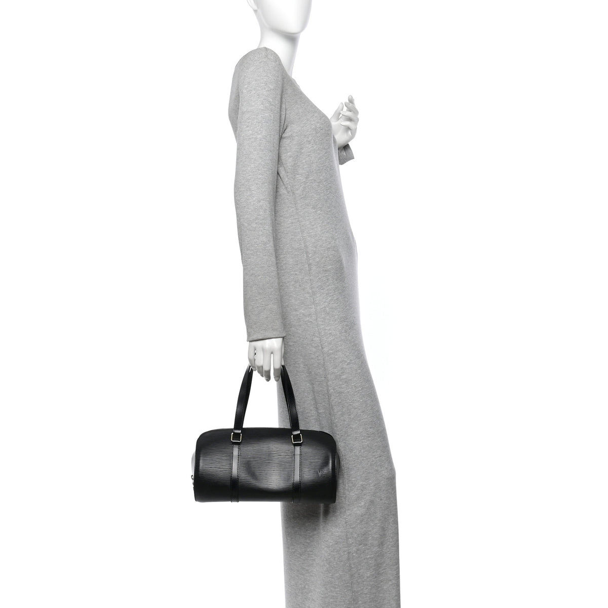Louis Vuitton Epi Soufflot Black 2 of 14