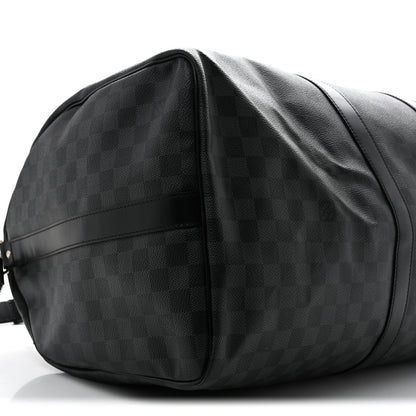 Louis Vuitton Damier Graphite Keepall Bandouliere 55 9 of 12