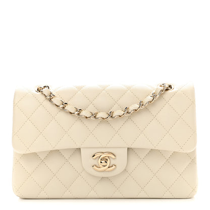 Chanel Caviar Quilted Small Double Flap White 1 of 11