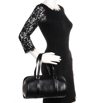 Louis Vuitton Epi Soufflot Black 2 of 7