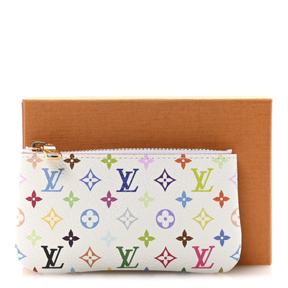 Louis Vuitton LV X TM Monogram Multicolor Key Pouch White 7 of 7