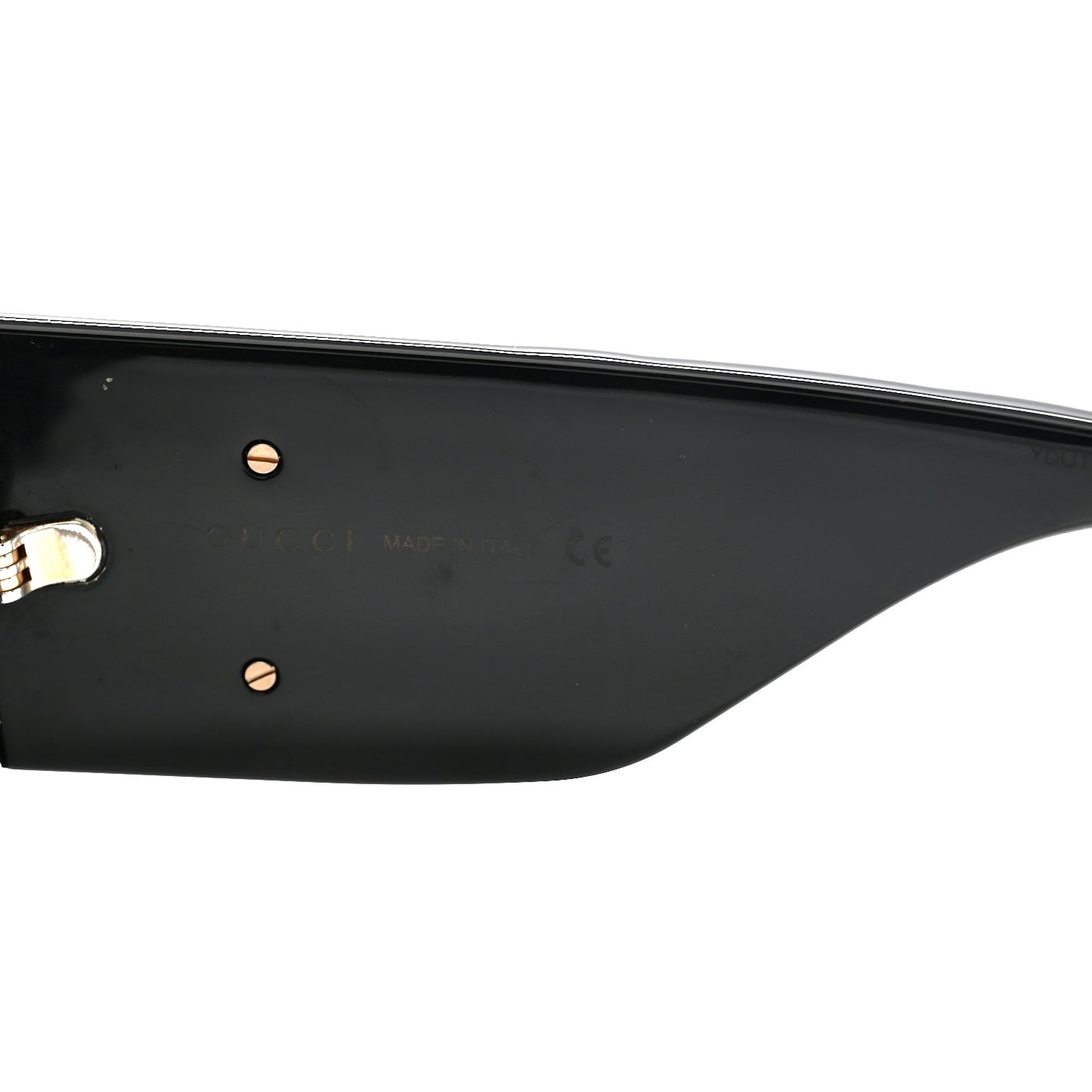 Acetate Rectangular Sunglasses GG0811S Black