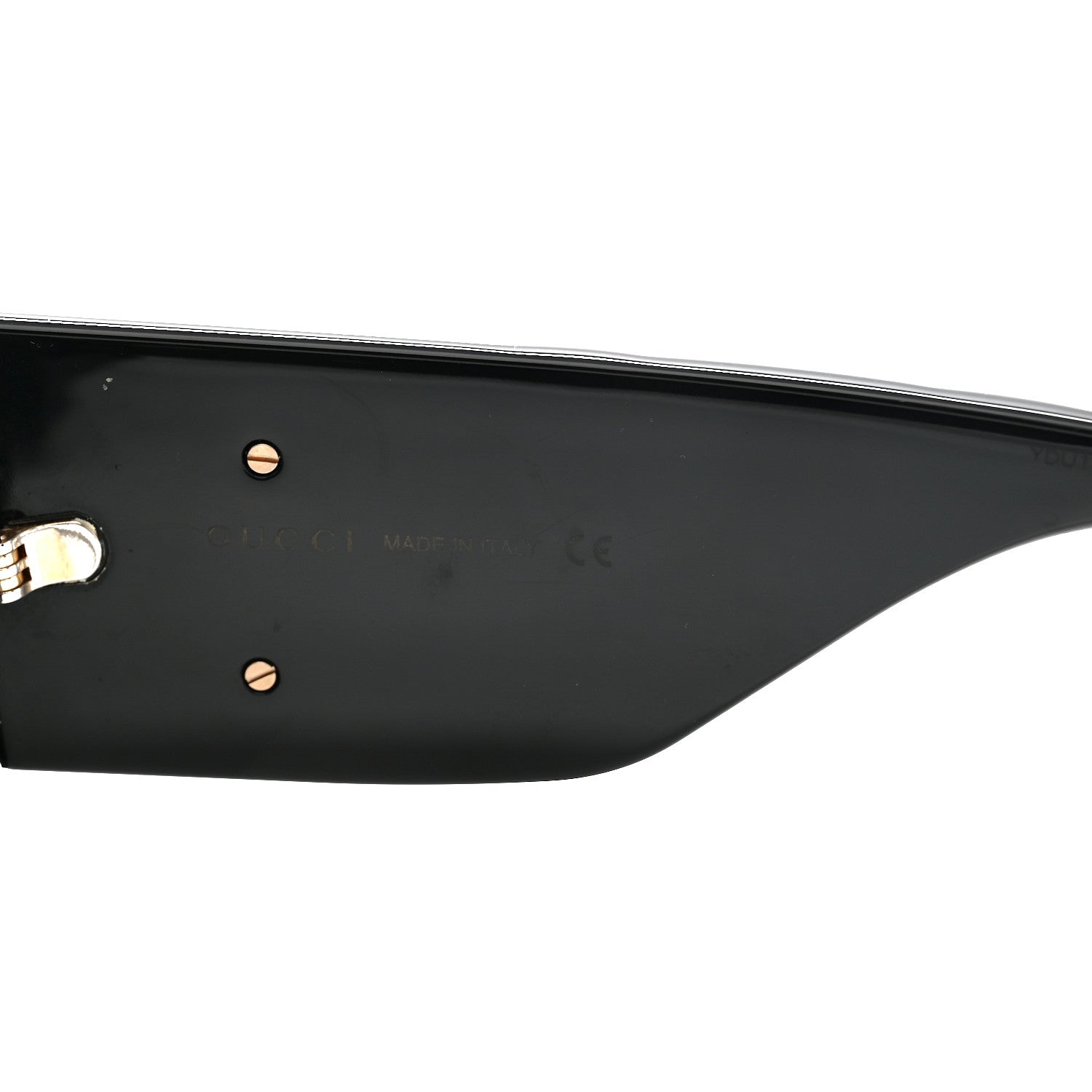 Gucci Acetate Rectangular Sunglasses GG0811S Black 5 of 8