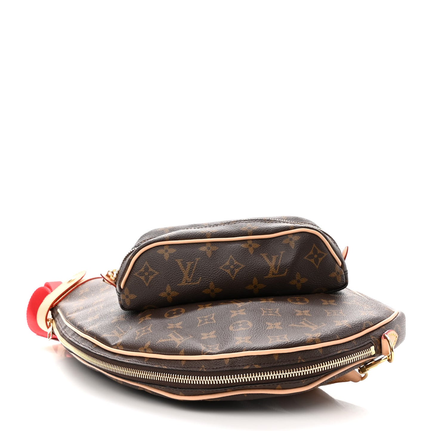 Monogram Tennis Racket Cover with Ball Pouch
