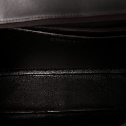 Chanel Lambskin Quilted Jumbo Single Flap  Dark Grey 5 of 10