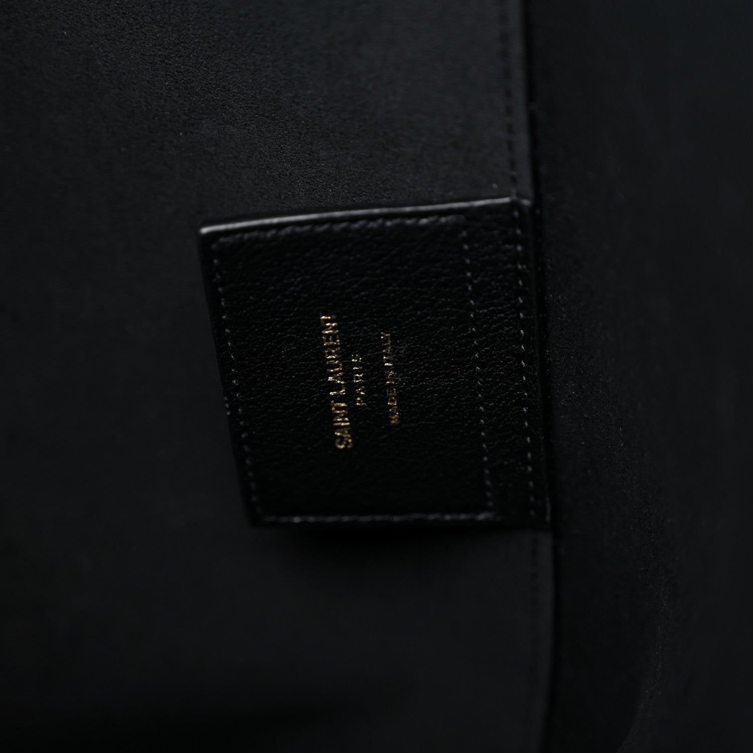 Saint Laurent Calfskin Large Shopping Tote Black 7 of 12