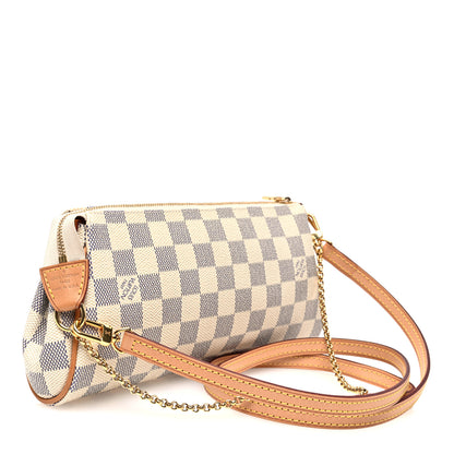 Louis Vuitton Damier Azur Eva Clutch 3 of 9