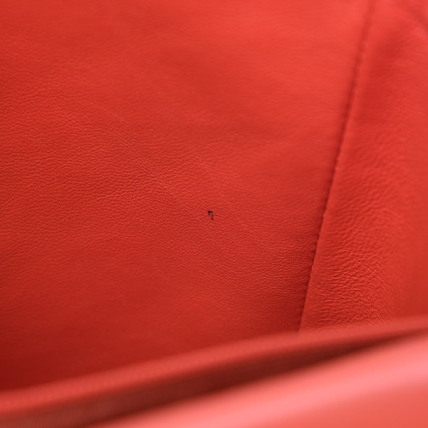 Lambskin Quilted Maxi Single Flap Red