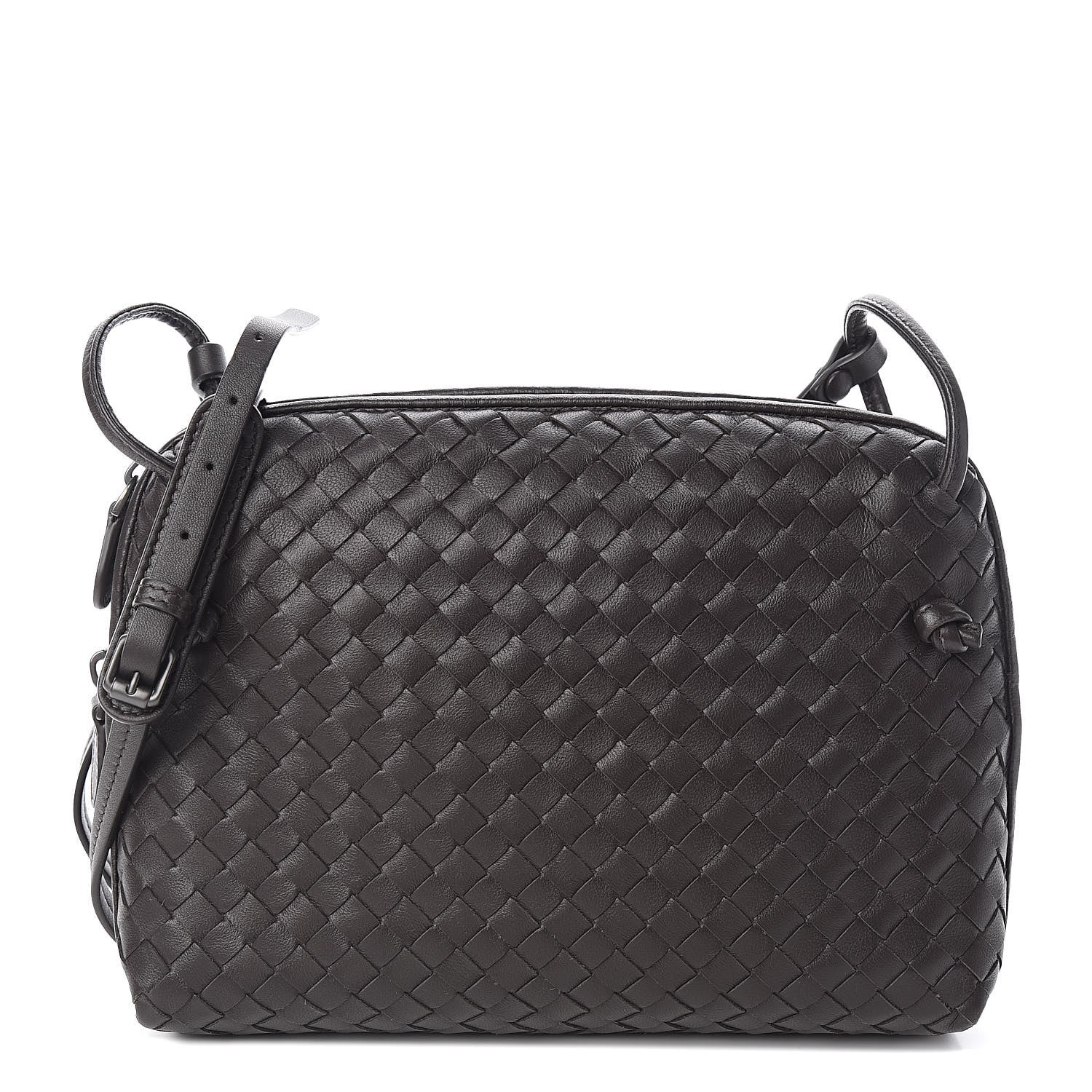 Bottega Veneta Nappa Intrecciato Nodini Bag Ebano 1 of 10