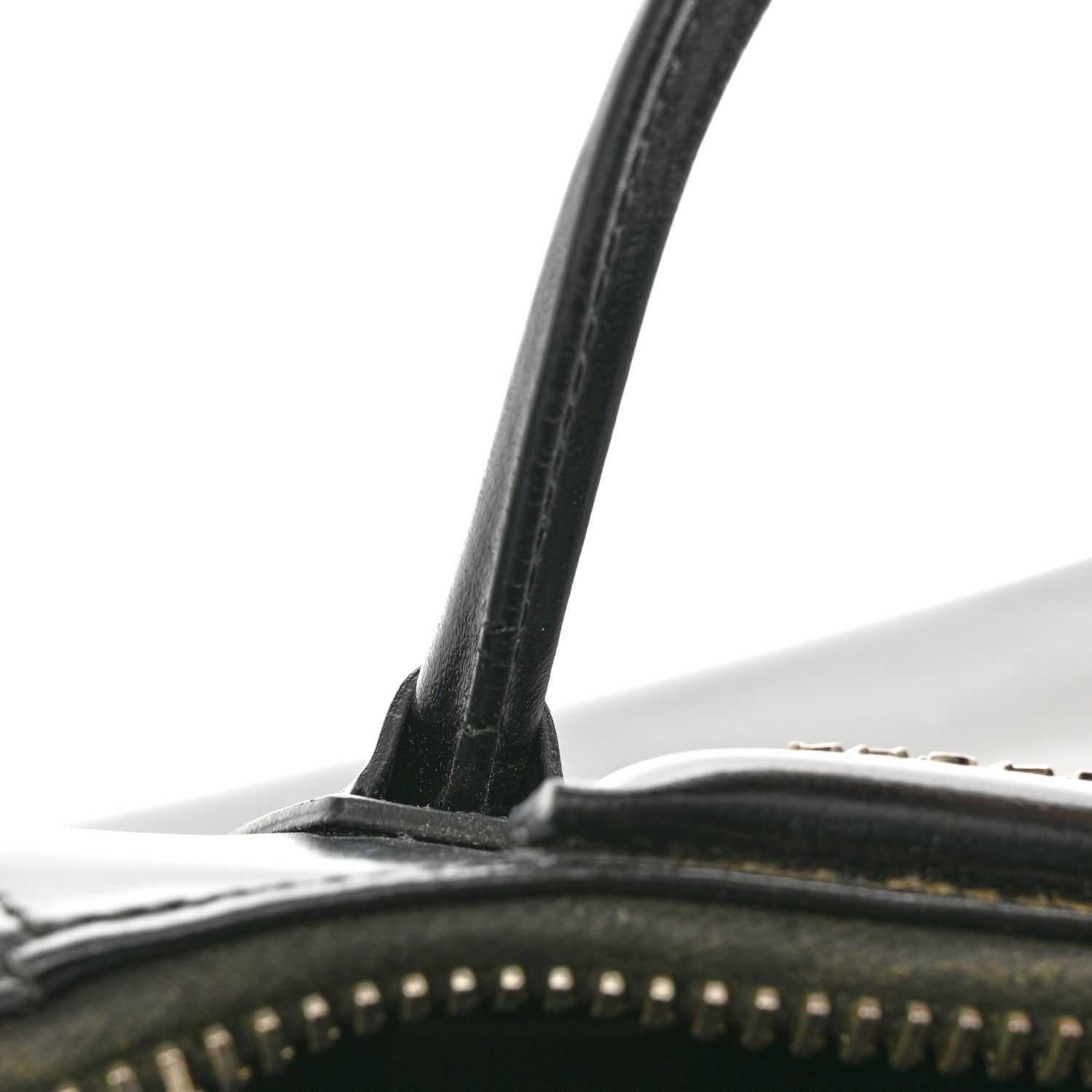 Givenchy Shiny Lord Calfskin Mini Antigona Black 14 of 19