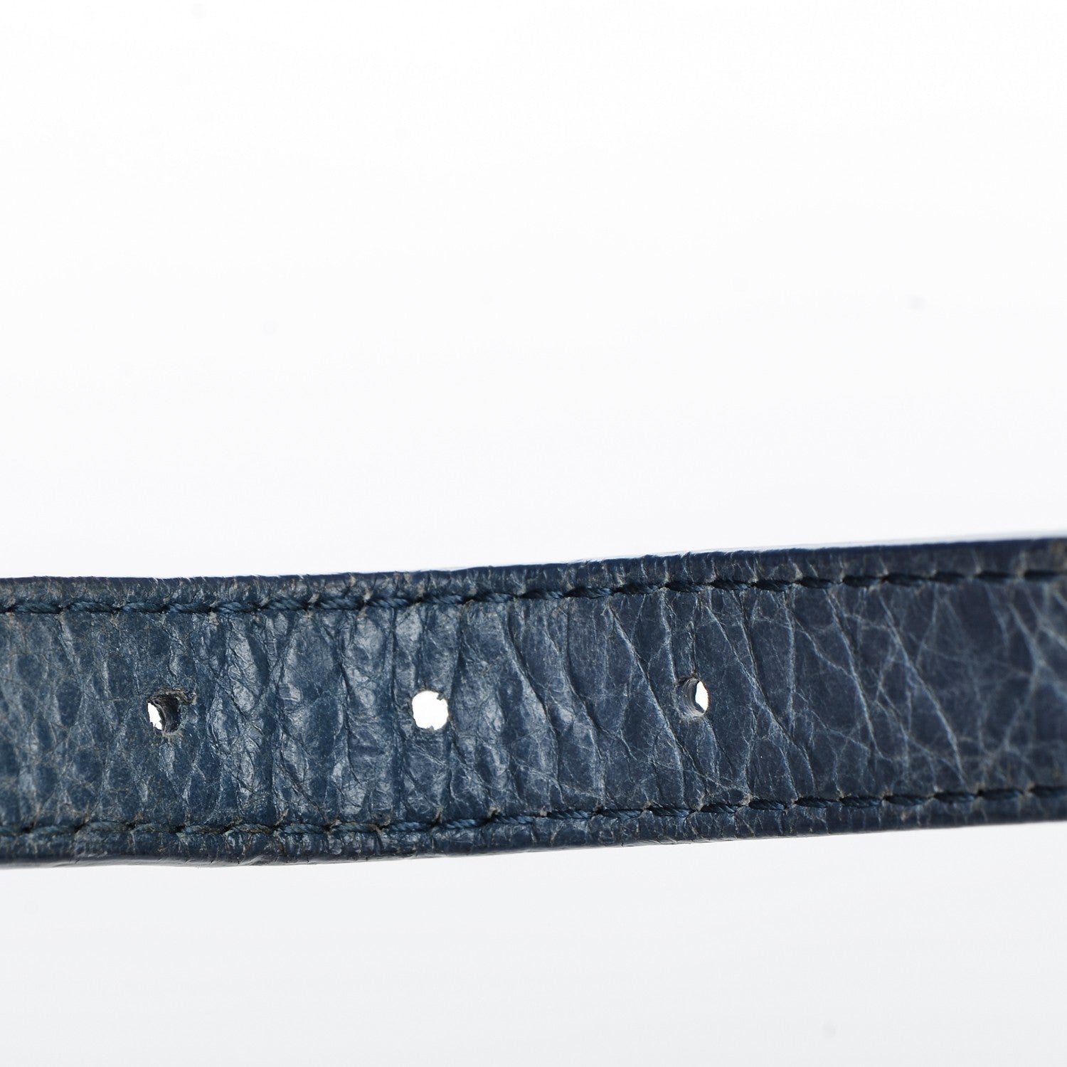 Balenciaga Agneau Giant 12 Gold Hardware Stud Bracelet S Bleu 4 of 5
