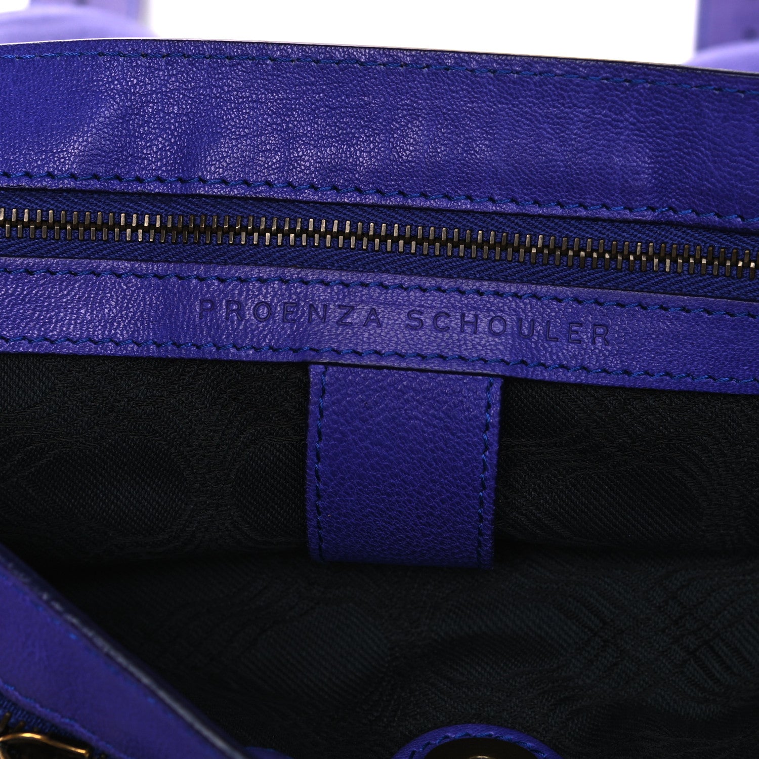 Proenza Schouler Lambskin Medium PS1 Satchel Purple Rain 7 of 20