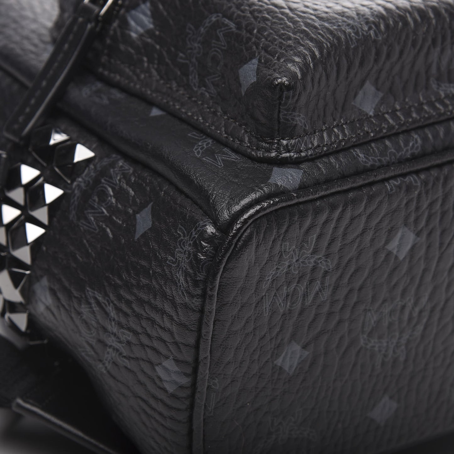 Visetos Side Stud Mini Stark Backpack Black
